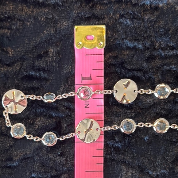 Ippolita *Rose Gold Necklace 18" Wavy Disc & Quartz Stone - Picture 5 of 11